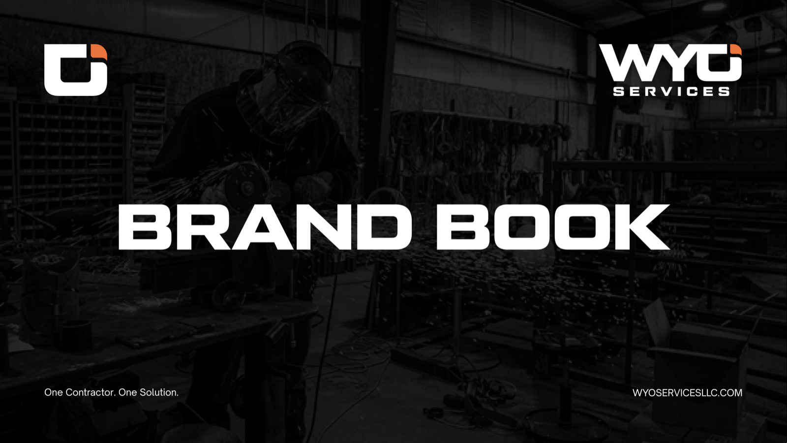 WYO Services brand book page 1