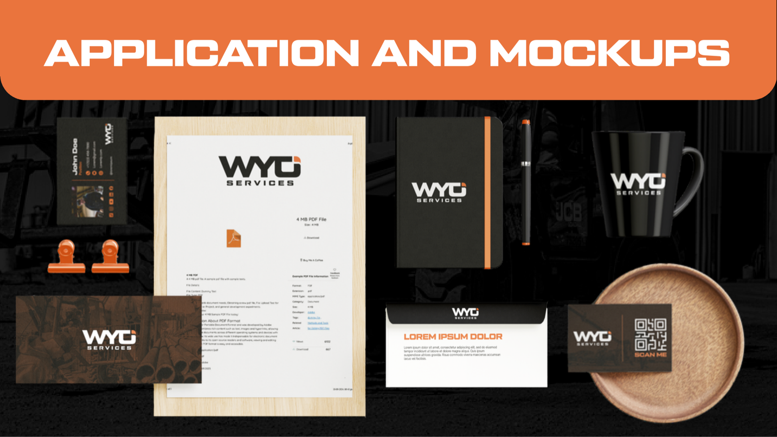 WYO Services brand book page 14